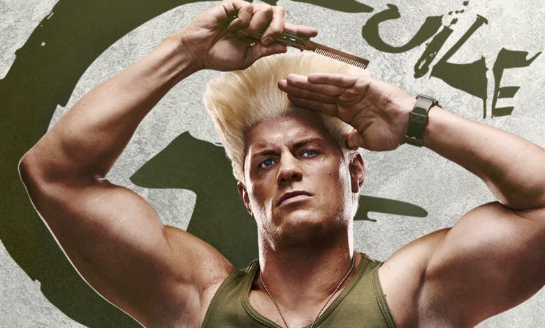 Cody Rhodes as Guile in Street Fighter movie