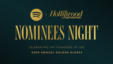 The Hollywood Reporter and Spotify Nominees Night graphic
