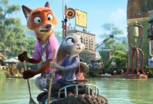 (L-R): Nick Wilde (voiced by Jason Bateman) and Judy Hopps (voiced by Ginnifer Goodwin) in Walt Disney Animation Studios