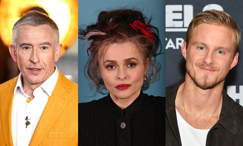 Steve Coogan, Helena Bonham Carter and Alexander Ludwig.