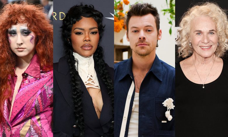 Chappell Roan, Teyana Taylor, Harry Styles and Carole King