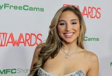 Abella Danger attends the 2024 Adult Video News Awards at Resorts World Las Vegas on January 27, 2024 in Las Vegas, Nevada.