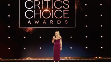 Host Chelsea Handler speaks onstage during the 30th Annual Critics Choice Awards at Barker Hangar on Feb. 7, 2025 in Santa Monica, California.