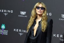 Miley Cyrus attends the 37th annual Palm Springs International Film Festival Film Awards on Jan. 3 in Palm Springs.