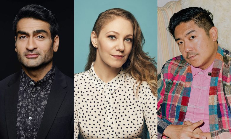 Kumail Nanjiani, Emily V. Gordon, and Tze Chun