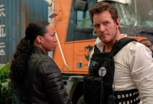 Kali Reis stars as Ana and Chris Pratt as Chris Raven in director Timur Bekmambetov