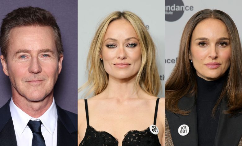 Edward Norton, Olivia Wilde, Natalie Portman