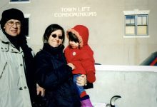 Rena Ronson with her mother, Joyce, and her daughter, Bella