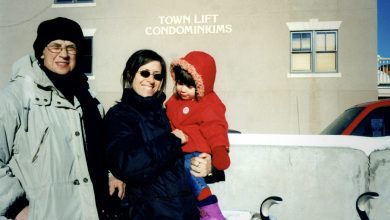 Rena Ronson with her mother, Joyce, and her daughter, Bella