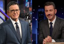 Stephen Colbert and Jimmy Kimmel