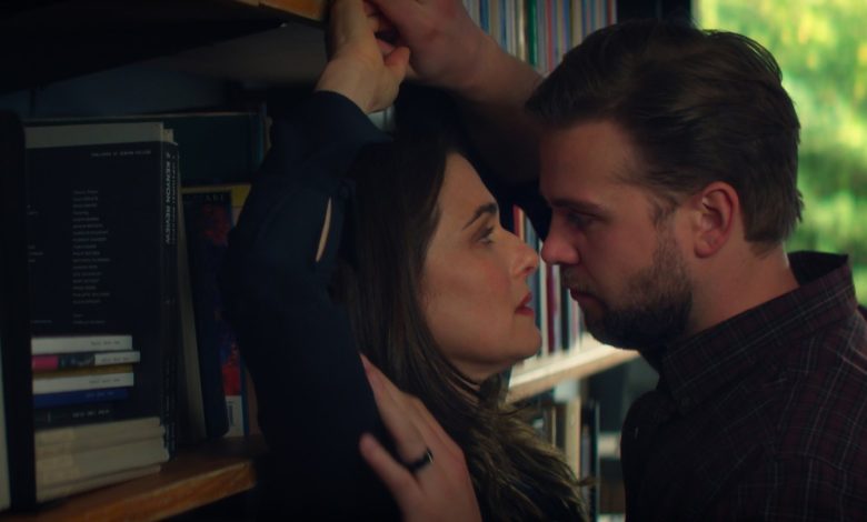 Rachel Weisz as M and Leo Woodall as Vladimir in