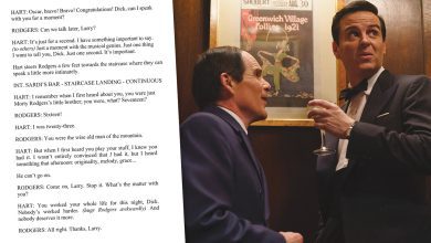 Ethan Hawke (left) and Andrew Scott in Blue Moon.