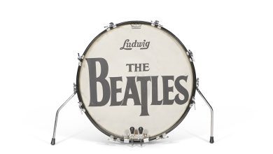 Ringo Starr Ed Sullivan Drum Kit