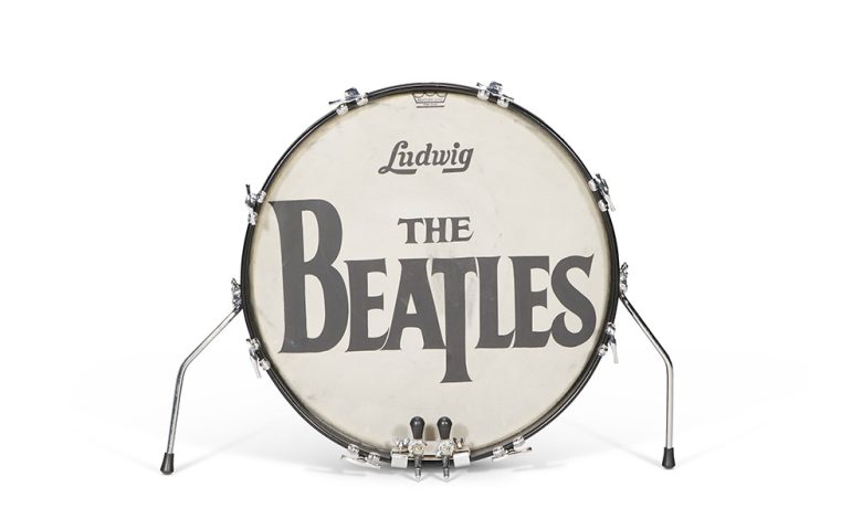 Ringo Starr Ed Sullivan Drum Kit