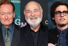 Conan O’Brien, Rob Reiner and Nick Reiner