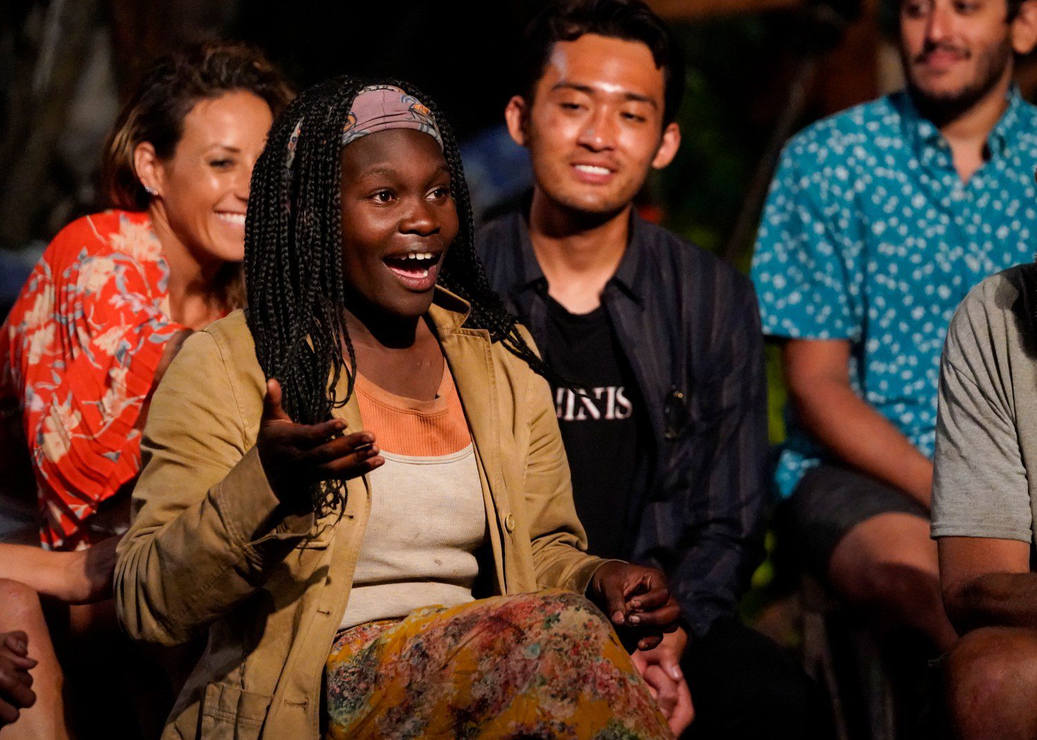 Maryanne Oketch after winning 'Survivor' season 42.