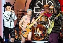 Anthony Kiedis, Flea, Chad Smith, and John Frusciante