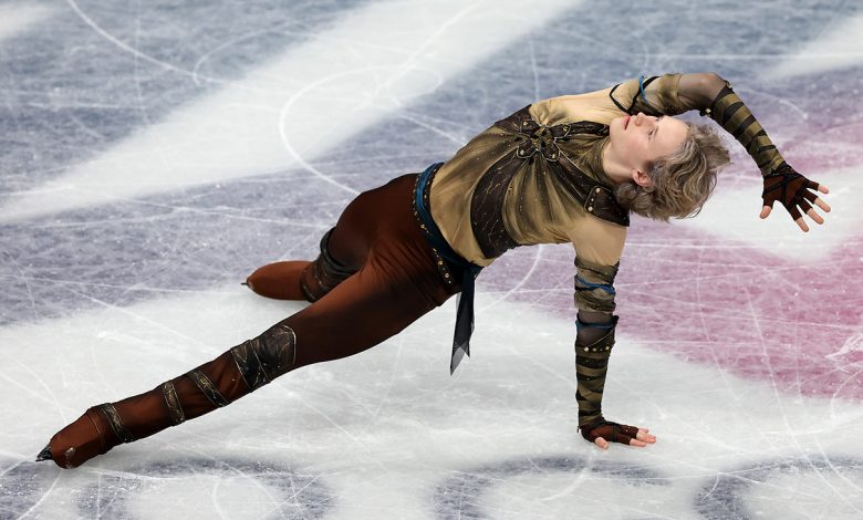 Ilia Malinin of Team United States competes in Men