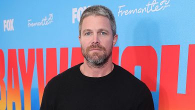 Stephen Amell attends the open casting call for Fox’s Baywatch at the Marina Del Rey Marriott on February 18, 2026 in Marina del Rey, California.