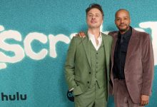 Zach Braff and Donald Faison attend the premiere of ABC and Hulu