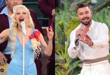 Lady Gaga and Ricky Martin