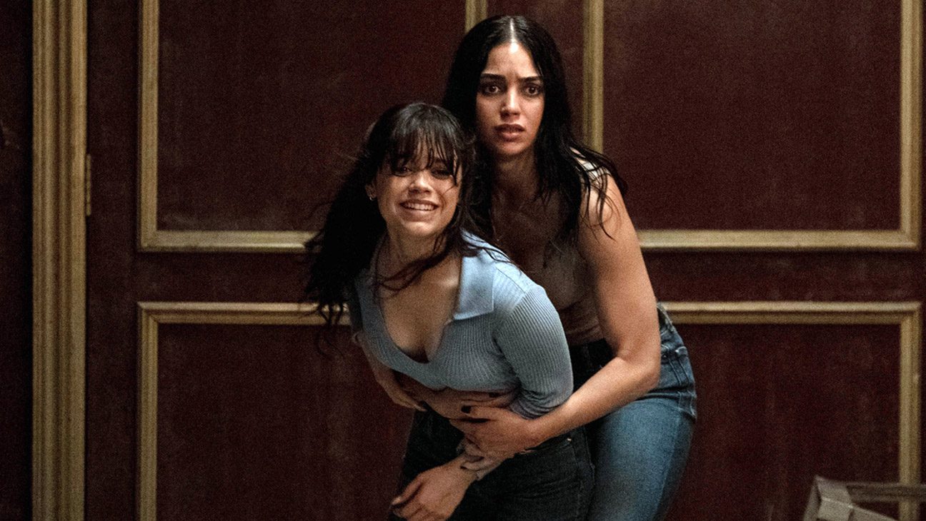 Scream VI, from left: Jenna Ortega, Melissa Barrera, 2023.