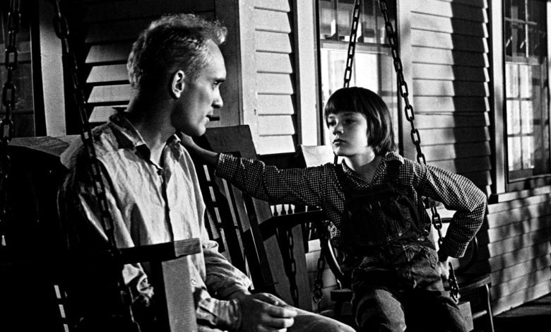 Robert Duvall and Mary Badham in
