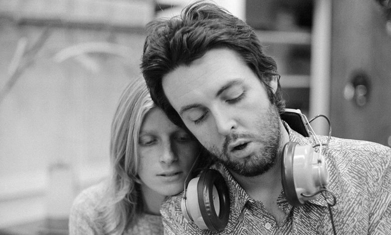 Linda and Paul McCartney in