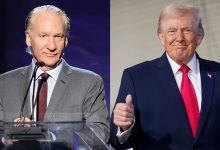 Bill Maher and President Donald Trump.