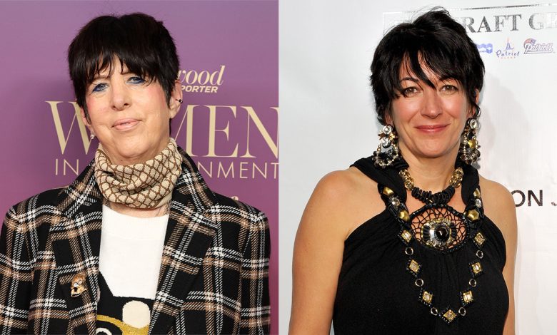 Diane Warren and Ghislaine Maxwell