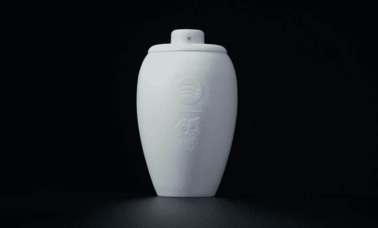 spotify and liquid death urn