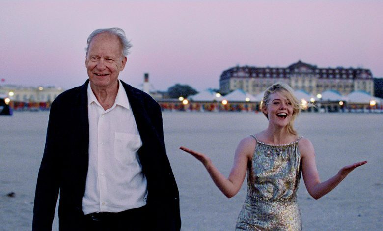 Stellan Skarsgard and Elle Fanning in Joachim Trier’s Sentimental Value.