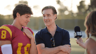 Noah Beck and James Van Der Beek in