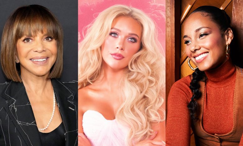 Sylvia Rhone, Megan Moroney, and Alicia Keys