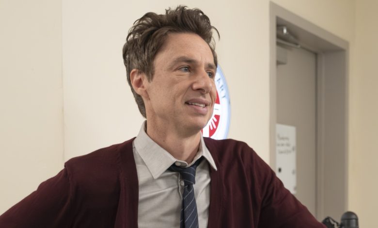 Zach Braff in the Scrubs revival