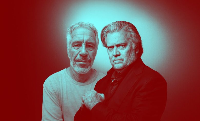 Steve Bannon Says He Courted Jeffrey Epstein With Chummy Texts For a Documentary