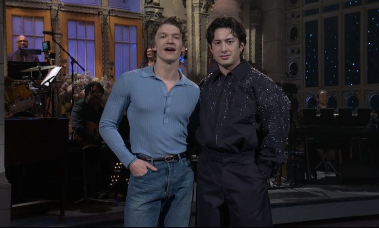 Connor Storrie and Hudson Williams