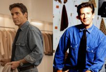 Alessandro Nivola in Love Story and the real Calvin Klein