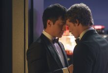 Hudson Williams and Connor Storrie in Heated Rivalry