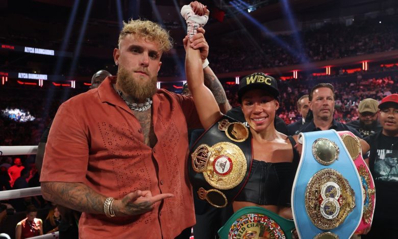 Jake Paul and Alycia Baumgardner