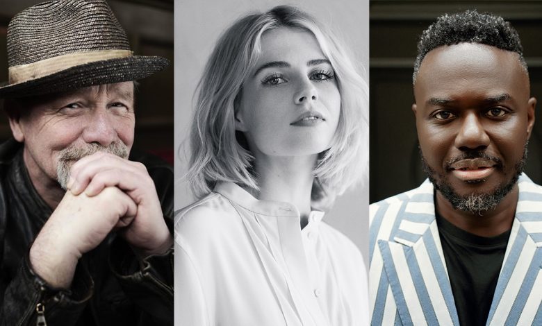 Peter Mullan Lucy Boynton and Babou Ceesay