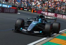 George Russell of Great Britain driving the (63) Mercedes AMG Petronas F1 Team W17 on track during final practice ahead of the F1 Grand Prix of Australia at Albert Park Grand Prix Circuit on March 7, 2026 in Melbourne, Australia.